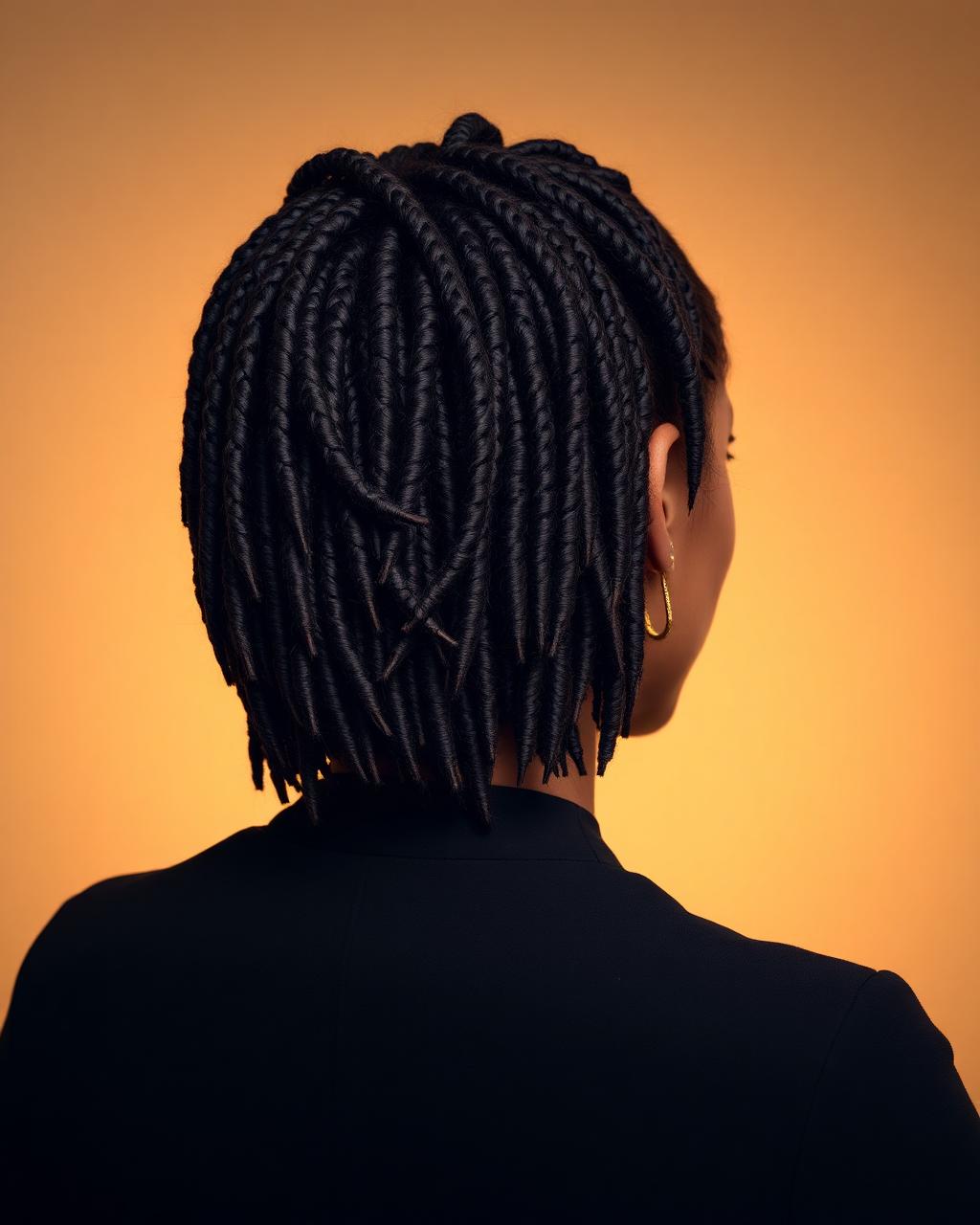 Placeholder photo of shoulder-length faux locs